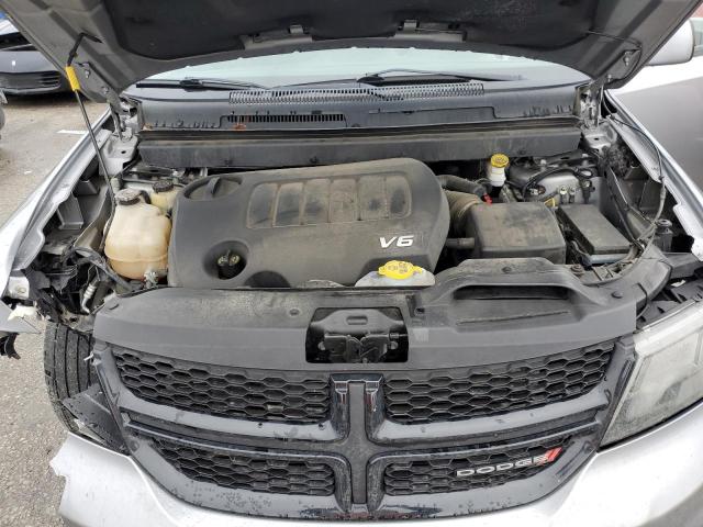 3C4PDCGG5JT339879 - 2018 DODGE JOURNEY CROSSROAD SILVER photo 12