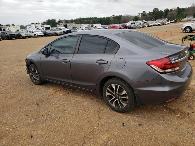 19XFB2F80EE005923 - 2014 HONDA CIVIC EX GRAY photo 2