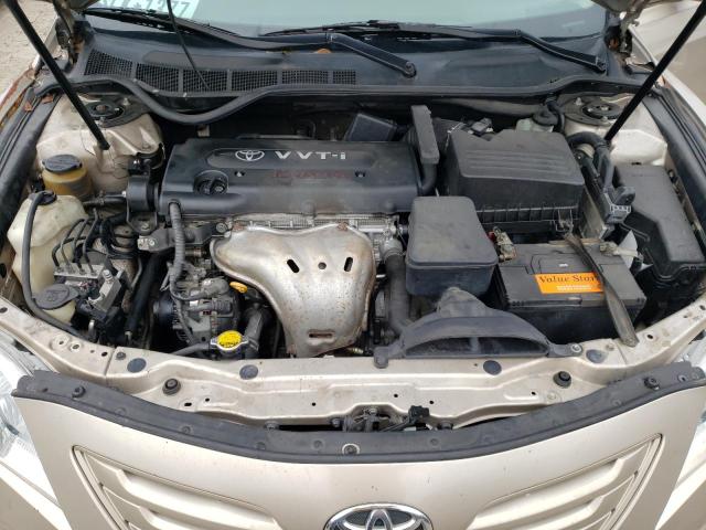 4T4BE46K37R002646 - 2007 TOYOTA CAMRY CE GOLD photo 11