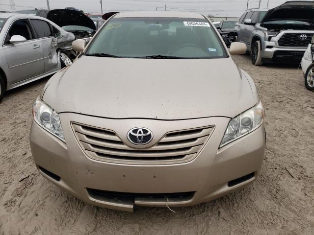 4T4BE46K37R002646 - 2007 TOYOTA CAMRY CE GOLD photo 5