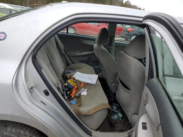 2T1BU4EEXAC255836 - 2010 TOYOTA COROLLA LE BASE SILVER photo 10