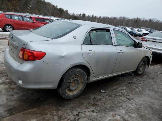 2T1BU4EEXAC255836 - 2010 TOYOTA COROLLA LE BASE SILVER photo 3