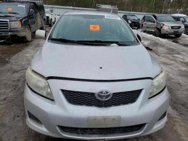 2T1BU4EEXAC255836 - 2010 TOYOTA COROLLA LE BASE SILVER photo 5