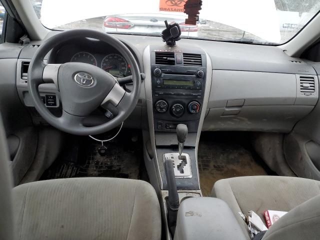 2T1BU4EEXAC255836 - 2010 TOYOTA COROLLA LE BASE SILVER photo 8