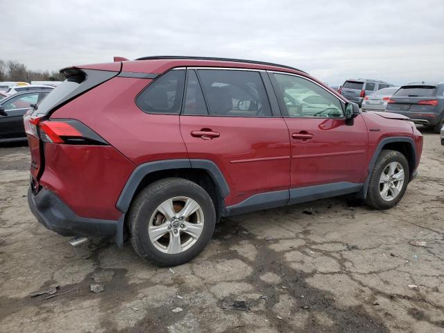 JTMLWRFV8KD516993 - 2019 TOYOTA RAV4 LE RED photo 3