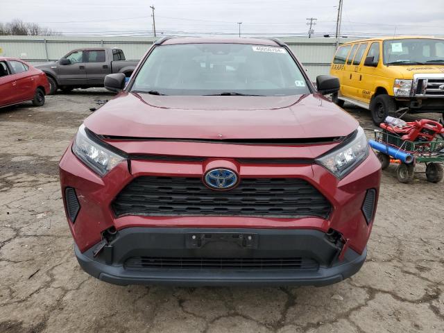 JTMLWRFV8KD516993 - 2019 TOYOTA RAV4 LE RED photo 5