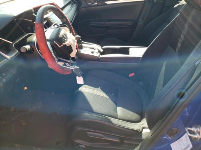 2HGFC2F88KH606463 - 2019 HONDA CIVIC SPORT 蓝色 照片 7