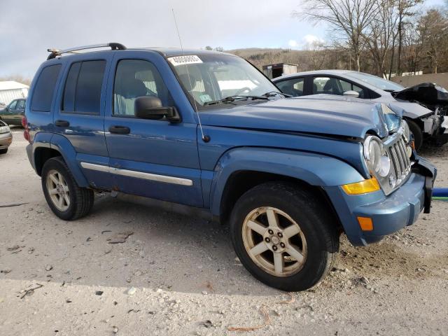 1J4GL58K16W231787 - 2006 JEEP LIBERTY LIMITED BLUE photo 4