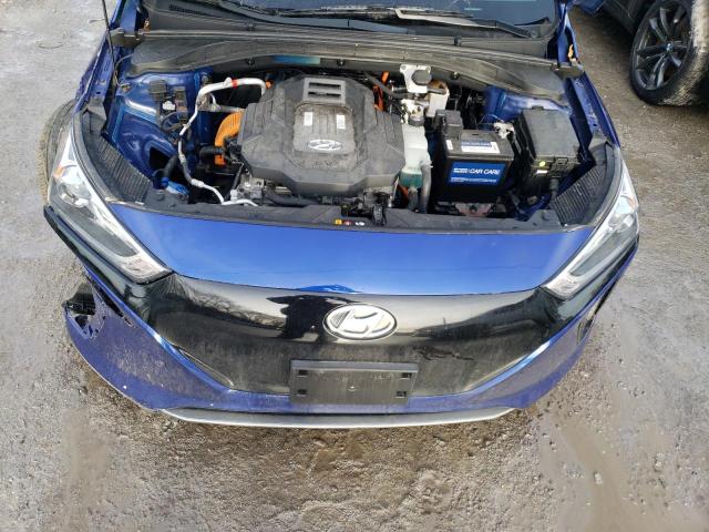 KMHC75LH5KU042324 - 2019 HYUNDAI IONIQ BLUE photo 11