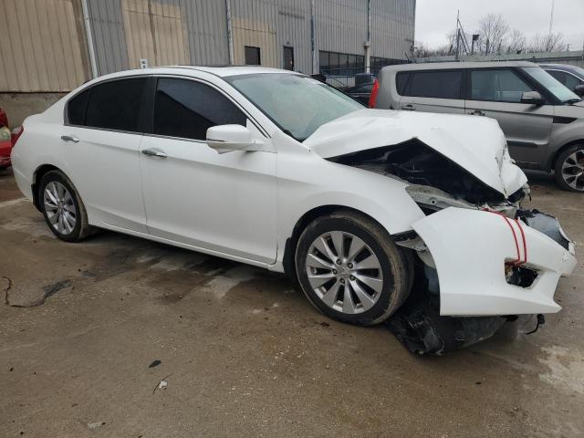 1HGCR2F73EA042183 - 2014 HONDA ACCORD EX WHITE photo 4