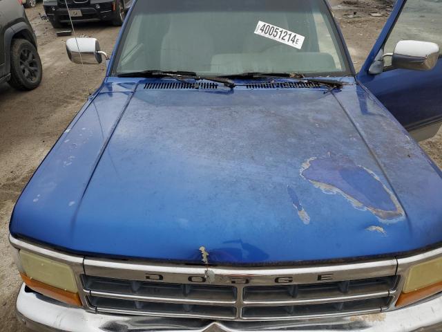 1B7GG23Y4RS587702 - 1994 DODGE DAKOTA BLUE photo 11