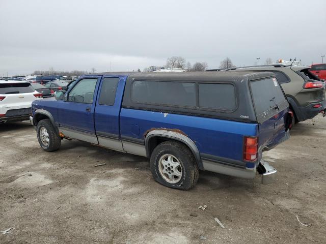 1B7GG23Y4RS587702 - 1994 DODGE DAKOTA BLUE photo 2