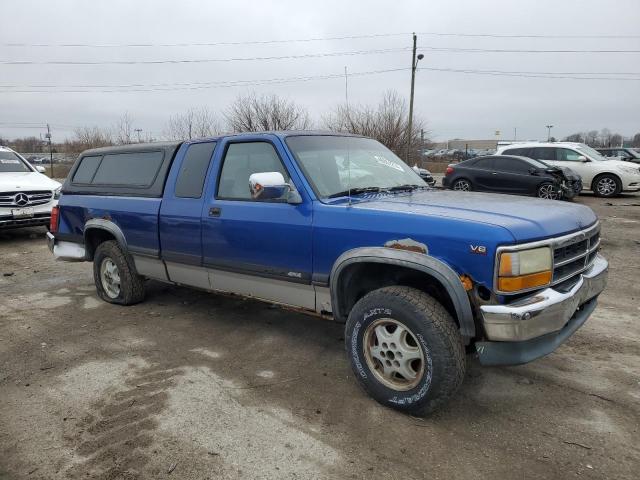 1B7GG23Y4RS587702 - 1994 DODGE DAKOTA BLUE photo 4