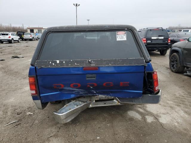 1B7GG23Y4RS587702 - 1994 DODGE DAKOTA BLUE photo 6