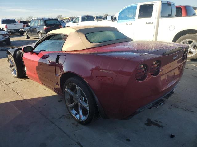 1G1YW3DW3D5100547 - 2013 CHEVROLET CORVETTE GRAND SPORT RED photo 2