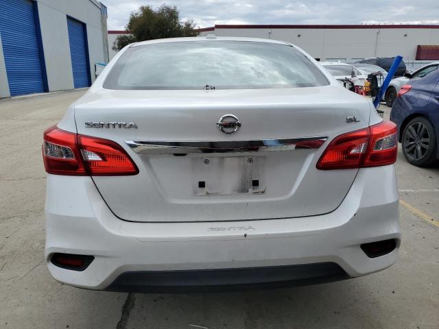 3N1AB7AP5HY205742 - 2017 NISSAN SENTRA S WHITE photo 6