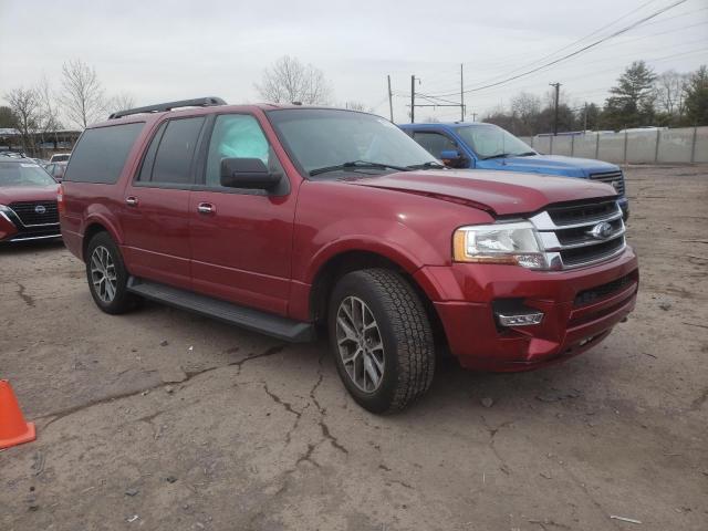 1FMJK1JT8HEA36459 - 2017 FORD EXPEDITION EL XLT BURGUNDY photo 4