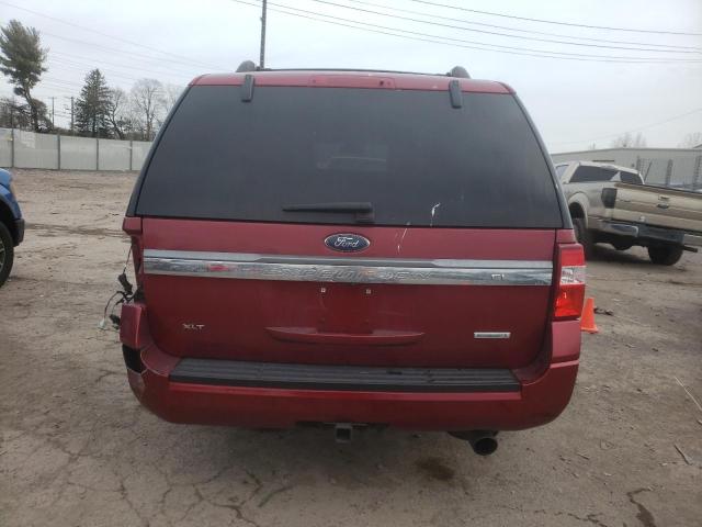 1FMJK1JT8HEA36459 - 2017 FORD EXPEDITION EL XLT BURGUNDY photo 6