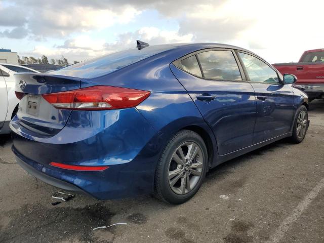 5NPD84LF7HH109345 - 2017 HYUNDAI ELANTRA SE BLUE photo 3