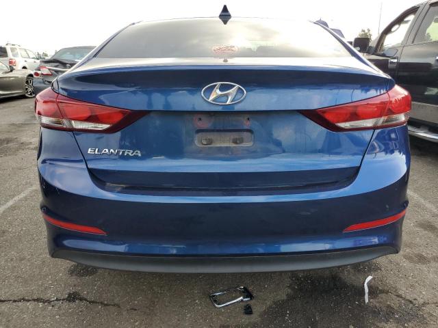 5NPD84LF7HH109345 - 2017 HYUNDAI ELANTRA SE BLUE photo 6