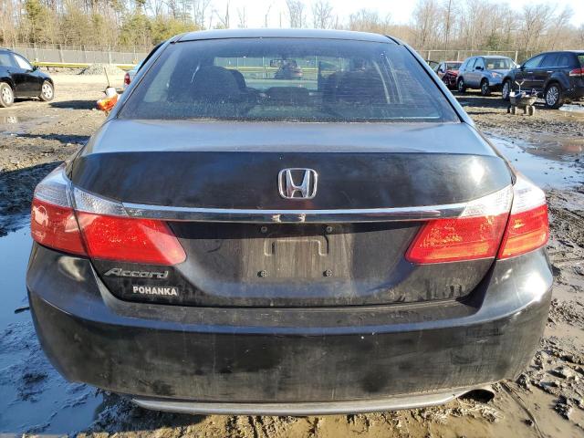 1HGCR2F34DA000200 - 2013 HONDA ACCORD LX BLACK photo 6