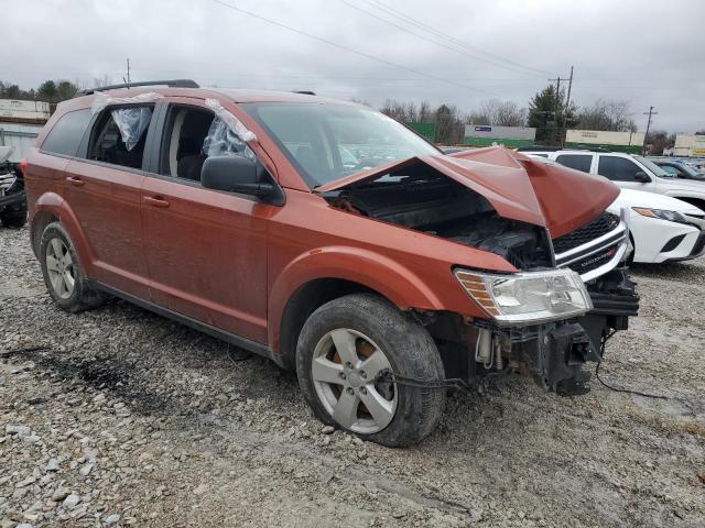 3C4PDCABXET310039 - 2014 DODGE JOURNEY SE ORANGE photo 4