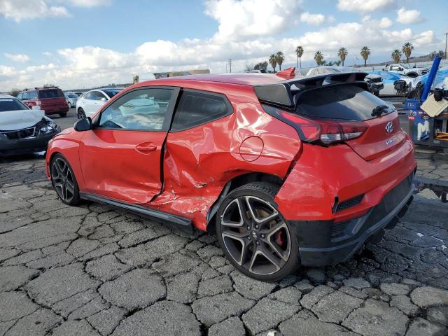 KMHT36AH5MU009332 - 2021 HYUNDAI VELOSTER N RED photo 2