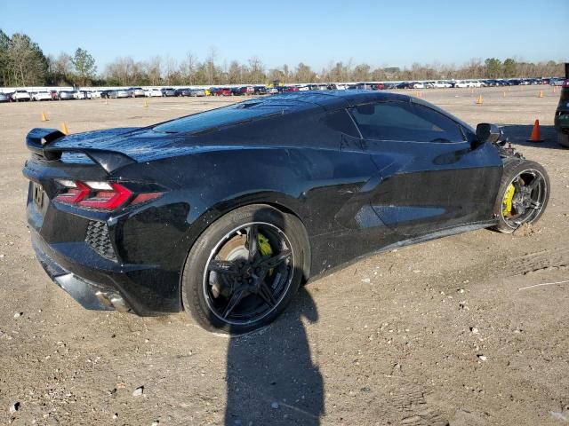 1G1YB2D41M5108652 - 2021 CHEVROLET CORVETTE STINGRAY 2LT BLACK photo 3