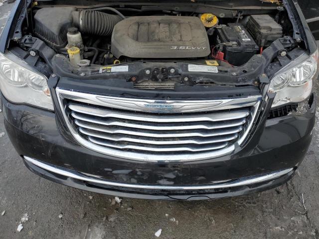 2C4RC1BGXFR629021 - 2015 CHRYSLER TOWN & COU TOURING BLACK photo 12