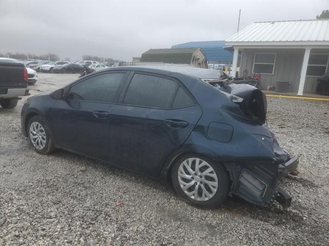 5YFBURHE7KP922291 - 2019 TOYOTA COROLLA L BLUE photo 2