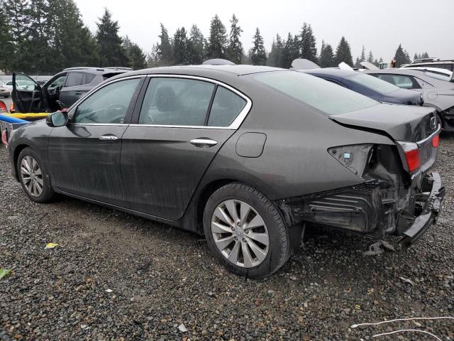 1HGCR2F77EA091063 - 2014 HONDA ACCORD EX GRAY photo 2