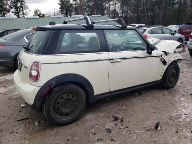 WMWSU3C56DT374409 - 2013 MINI COOPER WHITE photo 3