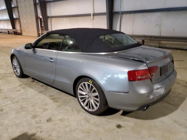 WAUVFAFH1AN014322 - 2010 AUDI A5 PRESTIGE GRAY photo 2