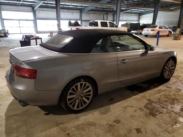 WAUVFAFH1AN014322 - 2010 AUDI A5 PRESTIGE GRAY photo 3