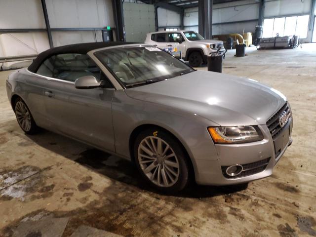 WAUVFAFH1AN014322 - 2010 AUDI A5 PRESTIGE GRAY photo 4