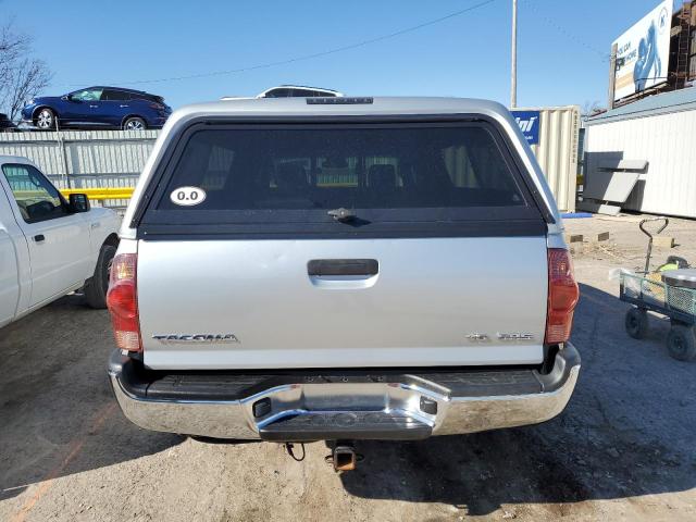 5TEUU42N85Z091161 - 2005 TOYOTA TACOMA ACCESS CAB ვერცხლისფერი ფოტო 6