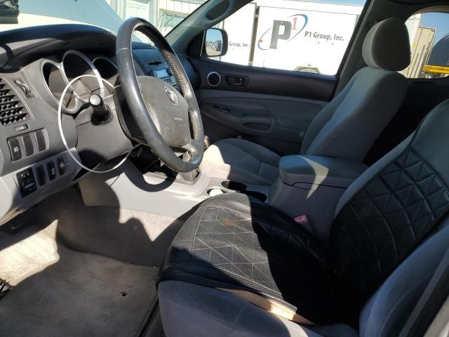 5TEUU42N85Z091161 - 2005 TOYOTA TACOMA ACCESS CAB ვერცხლისფერი ფოტო 7