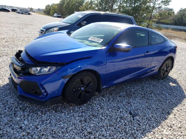 2HGFC3B71JH357148 - 2018 HONDA CIVIC EXL BLUE photo 1