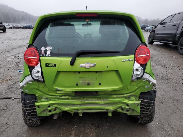 KL8CB6S9XFC724204 - 2015 CHEVROLET SPARK LS GREEN photo 6