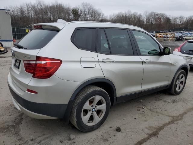 5UXWX5C59CL720893 - 2012 BMW X3 XDRIVE28I SILVER photo 3