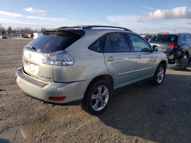 JTJGW31U272003834 - 2007 LEXUS RX 400H SILVER photo 3