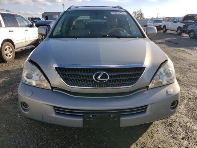 JTJGW31U272003834 - 2007 LEXUS RX 400H SILVER photo 5