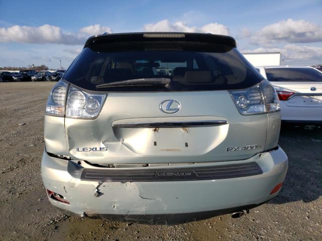 JTJGW31U272003834 - 2007 LEXUS RX 400H SILVER photo 6