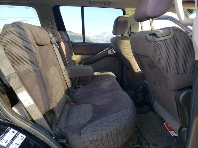 5N1AR18W66C685617 - 2006 NISSAN PATHFINDER LE 黑色 照片 10