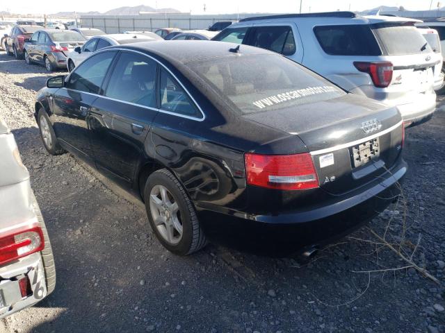 WAUAH74F67N103745 - 2007 AUDI A6 3.2 BLACK photo 2