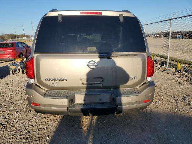 5N1AA08D58N615162 - 2008 NISSAN ARMADA SE BROWN photo 6