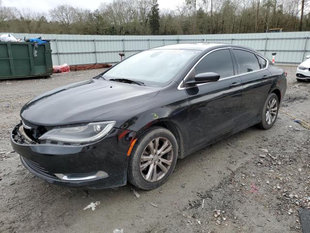 1C3CCCAB2FN761019 - 2015 CHRYSLER 200 LIMITED BLACK photo 1