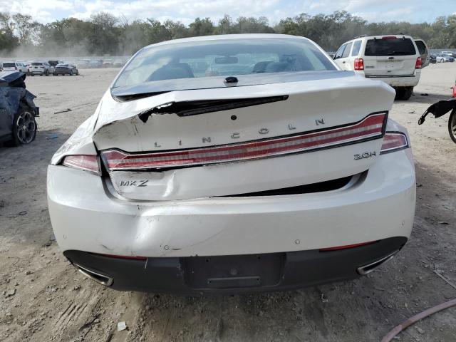 3LN6L2LU5GR632025 - 2016 LINCOLN MKZ HYBRID WHITE photo 6