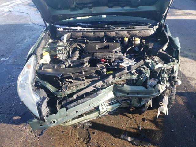 4S4BRBACXC1232361 - 2012 SUBARU OUTBACK 2.5I GREEN photo 11