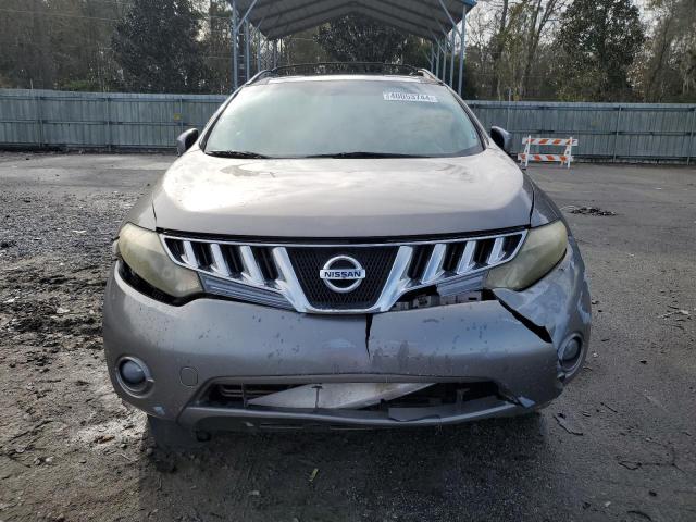 JN8AZ18W79W127464 - 2009 NISSAN MURANO S GRAY photo 5